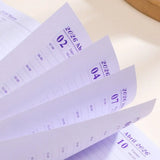 Portable A5 2025 Agenda Book Planner Reminder To Do List Daily Planner Textured PU Creative Planner Notebook Office Supplies
