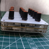 15-Knob MIDI CC Controller Custom CC Information Volume Compatible with Cubase, Logic, FL Studio, Studio One, Sonar, Reaper