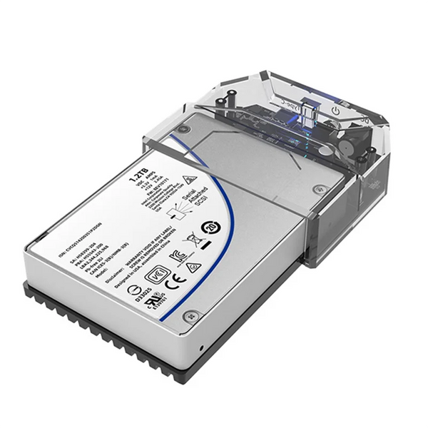2.5 Inch SAS External Hard Drive Enclosure For SAS SATA HDD SSD Disk ...