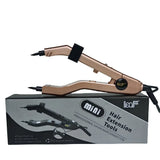 Popular New Hair Extension Heat Iron | 210℃ Adjustable, Mini Keratin Bonding Tool