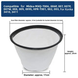 Vacuum Cleaner Filter Dust Bag Replacement Parts FOR MEILING Geno W5 HEPA Filter Cleaning Tools Home Appliance Parts