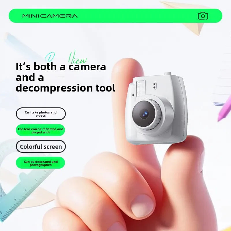New campus student digital camera mini compact camera decompression CCD retro thumb camera recording