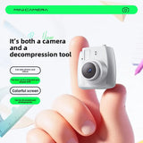 New campus student digital camera mini compact camera decompression CCD retro thumb camera recording