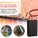 1 Set DIY Energy Storage Mini Touch Welder 5V 6 Speed Adjustment Spot Welding Battery Machine Tools Kit Handheld