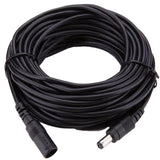 NEW ARRIVAL DC 12V Power Extension Cable 5.5x2.1mm Power Cord 12m for CCTV Surveillance Camera Router LED Strip Radio Printer