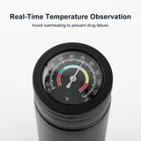 Insulin Cooler Travel Case Insulin Cooler Bag Temperature Display Heat Insulation for Diabetic Supplies Medicine Storage Bottle