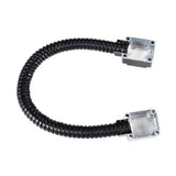 Zinc Alloy Head Cable Protection Sleeve Exposed Mount Metal Wire Pipe Cable Protector Armored Cable Armored Door Loop