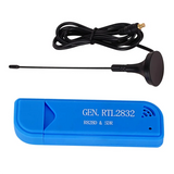2X 25 Mhz -1760 Mhz Receiver For SDR RTL2832U R828D A300U DAB FM