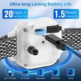 Dog Anti Bark Collar 2024 New Barking Collar with Beep Vibration Shock Type-c Rechargeable Barking Collar Harmless