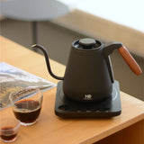 800ml Gooseneck Electric Kettle Hand Brew Coffee Pot Smart Teapot 1500W Thermo Pot Temperature-Control Heating Water Bottle