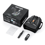 NV336 4K UHD Infrared Night Vision Binoculars 48MP Digital Binocular Telescopes Camera for Hunting Camping with 4 Inch Screen