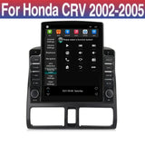 9.7" Vertical Style Tesla Screen Android 14.0 Car Radio For Honda CR-V CRV 2001-2006 Multimedia Player Carplay Navigation GPS