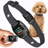 No Shock Dog anti bark Collar,  Beep and Dual Vibration Function Magnetic Charging With Big  Color Screen
