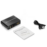 192KHz ARC Audio Adapter Extractor Digital to Analog Audio Converter DAC SPDIF Coaxial RCA 3.5mm Jack Output For TV Monitor