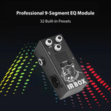 XLR Output Port DC 9V 6.35mm for Bass M-VAVE Guitar IR Box Effects Pedal with IR Cab Impulse Response Cabinets Speaker Simulator