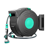 Wall Mounted Automatic Hose and Reel Flexibility  Irrigation System High Pressure Washer Water Retractable Garden Hose Reel