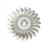 Internal hole 25, diameter 250 * 56, high-efficiency Pelton impeller, impact turbine, DIY hydroelectric generator