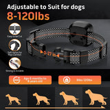 H732 Dog Training Collar, Dog Shock Collar with Remote for 8-120lbs Dogs, IP68 Waterproof, Rechargeable Electric Collar