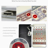 PEMF Therapy Mat with Far Infrared Heat - Full Body Magnetic Field Mattress for Pain Relief & Muscle Recovery - Medical Grade