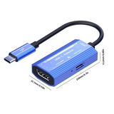 B27B USB Type C To -Compatible Adapter For XREAL/Rokid Air AR Glasses,4K@60Hz Converter For Switch/Steam Deck/ROG