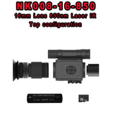 NK008 Digital Infrared Night Vision High-definition Tactical Hunt Telescope Full Dark Photography Recording 5X Scope Monocular