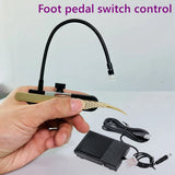 LED UV Light Eyelash Tweezer Fast Curing UV Lash Glue Handheld System for All Metal Material Nail Gel Lash Glue