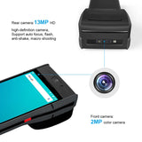 Touch Screen Barcode Scanner Google Play Warehouse Handheld Pos Android Terminal Mobile Pda With Printer