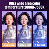 Handheld LED RGB Light Stick Colorful USB Rechargeable Photography Fill Light Vlog/Selfie Studio Photo Lighting Party Atmosphere