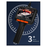 Endoscope Camera Snake Camera 1080P HD 8 Adjustable LED Lights 4.3" Display Semi-Rigid