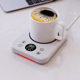 36W Electric Coffee Mug Warmer with 9 Gear Heating Pad Hot Tea Maker Cup Heater Non-Slip Hot Coaster for Cup Warmer 110V/220V