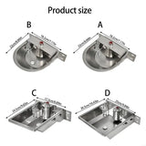 New Cow Water Bowl Automatic Drinking Waterer Stainless Steel Touch Switching Water Dispenser for Goat Cattle Horse Piglets