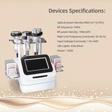 Newest 6 in 1 Body Shaping Machine 40K Loss Weight Ultrasonic Cavitation Vacuum Slimming Device Salon Spa