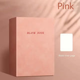 High Quality PU Soft Cover Notebook 368 Sheets A5 Notepad Blank Inner Page Thick Sketchbook School Office