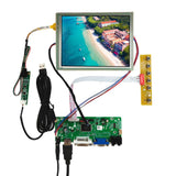 H/D VGA DVI Control Board And 6.5" G065VN01 V2 640x480 LCD Resistive Touch Screen