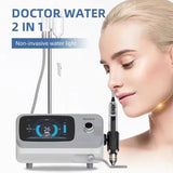 2 in 1 jet peel High Pressure Water Injection Gun Oxygen Water Jet Facial cleaning Machine For Skin Rejuvenation