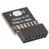 Durable 14 Pin TPM 2.0 Module 2x7P Practical TPM Chip Platform Protection Module For ASUS