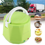 24V Electric Rice Cooker 1.6L Portable Cooking Pot  Multifunctional Food Steamer for Truck Electric Rice Cooker 140W