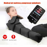 Air Compression Leg Massage Pressotherapy  Recovery System 6 Chambers Air Pumps With New Controller For Sport Recovery Fitness