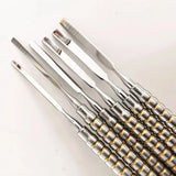 Professional SET/7PCS Implants Instruments Tool Stainless Steel Chisel Periodontologys and Implantologys Bone Chisels
