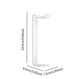 1Pc Earphone Hanger Acrylic Headphone Display Stand Sturdy Nonslip Base Headset Holder Support Rack for Gaming Home Desk Stand