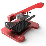MAZHA Precision Angle Cutter for DIY Model Building - ABS/PS Plastic Sheet & Rod Cutting Tool (1-3mm) Adjustable Angle Guide