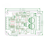 DC Brushless Motor Drive Module 600W High-power BLDC Three-phase Motor Driver 7V-50V Motor Speed Controller PWM Speed Regulation