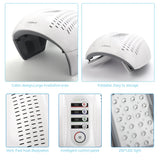 New 7 Color Round FoldableLED Photon Light Therapy Facial Device Skin Rejuvenation Acne Remover Anti Wrinkle Beauty Equipment