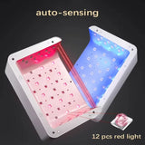 New Arrival Rechargeable Fast Quick Curing Gel Nail Dryer Lamp Low Hot Double Hand UV Led Nail Lamp for Gel