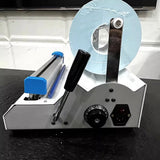 AC 220V Dental Sterilization Pouch Sealing Machine with Adjustable Temperature & Stand