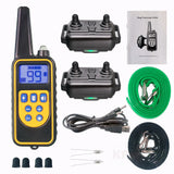 Remote Dog Training Collar For 2 Dogs  Rechargeable and waterproof Function with Backlight