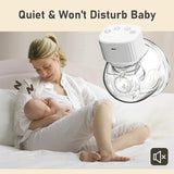 Wearable Invisible Breast Pump – Hands-Free, Low Noise Electric Feeder with Adjustable Suction & Modes | Portable Set