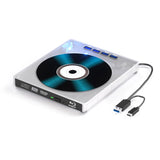 New styleExternal Blu Ray Drive Multifunction burner Type C + USB3 0 External DVD Blu Ray Disc Burning Player