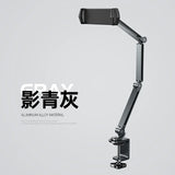 Aluminum Adjustable Tablet Holder Stand for Bed & Desk 360 Rotation Flexible Arm Mount Compatible with iPad Pro Air 4-12.9''