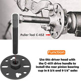 Companion Yoke Hub/Flange Puller Removal Specialty Tool For Miller C-452 SP-575 C-452A SP-116
